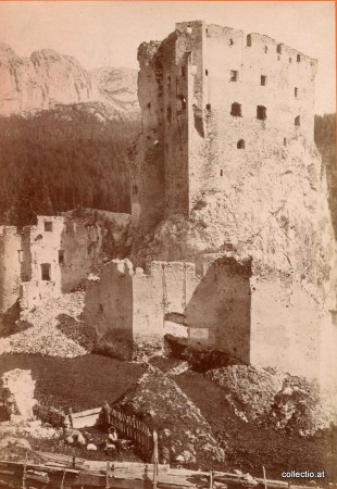 Andraz Burg ca. 1875